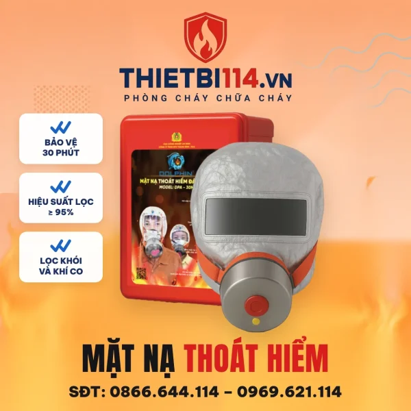 Mặt nạ thoát hiểm Dolphin DPA-30M – ảnh bìa Thietbi114