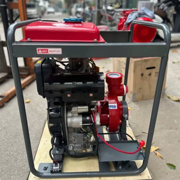 Động cơ diesel 1 xi-lanh máy bơm chữa cháy Windy KP 188FB 9kW