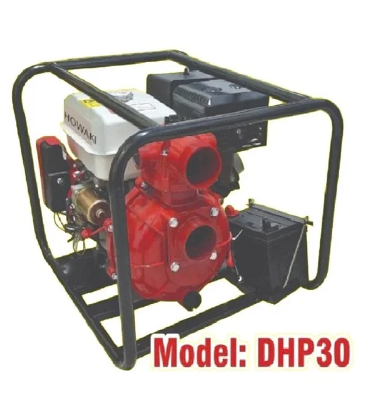 Máy bơm diesel chữa cháy Howaki DHP30 13 HP, ảnh phiếu thông số chính hãng