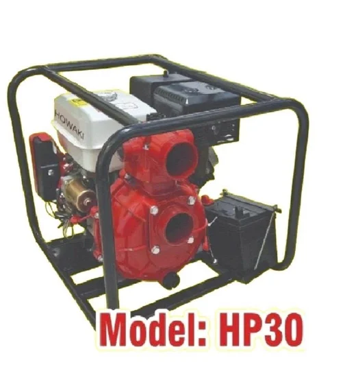 Máy bơm xăng chữa cháy Howaki HP30 14 HP, ảnh phiếu thông số chính hãng