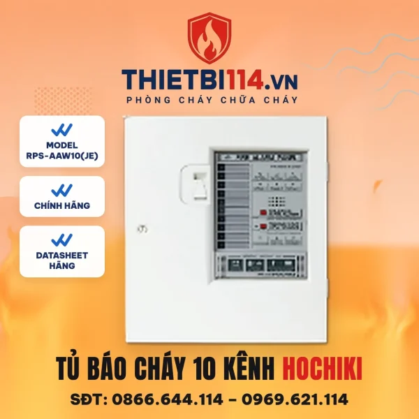 Tủ báo cháy 10 kênh RPS-AAW10(JE) Hochiki