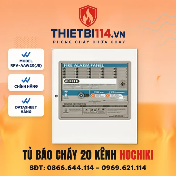 Tủ báo cháy 20 kênh RPV-AAW20(JE) Hochiki