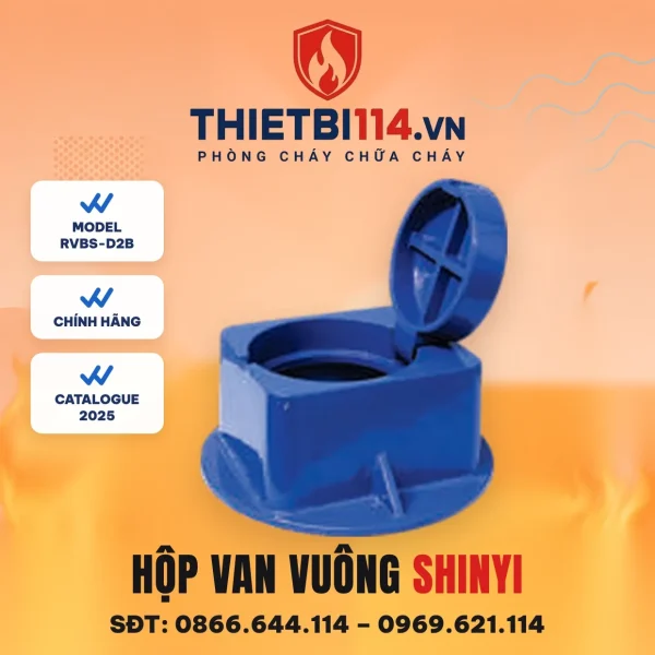 Hộp van vuông RVBS-D2B ShinYi