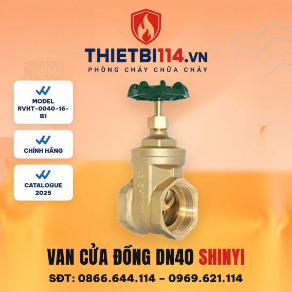 Van cửa đồng RVHT-0040-16-B1 ShinYi