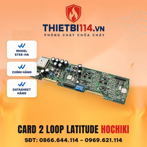 Card mở rộng 2 loop S758-HA Hochiki