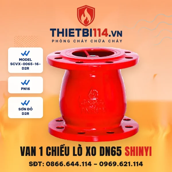 Van một chiều lò xo SCVX-0065-16-D2R ShinYi