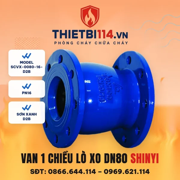 Van một chiều lò xo SCVX-0080-16-D2B ShinYi