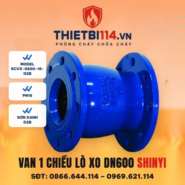 Van một chiều lò xo SCVX-0600-16-D2B ShinYi