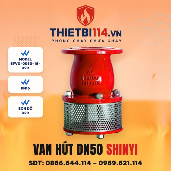 Van hút SFVX-0050-16-D2R ShinYi