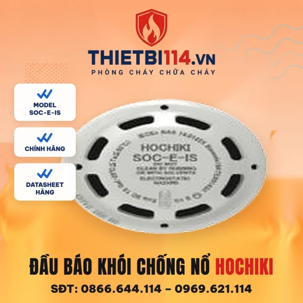 Đầu báo khói chống nổ SOC-E-IS Hochiki