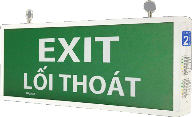 sp-den-exit-2-mat-chi-1-huong-paragon-pexf23sc-g2-v2 Đèn exit 2 mặt Paragon PEXF23SC-G2 - ảnh chính hãng