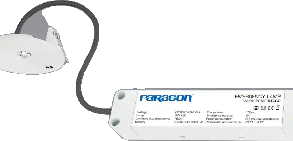 Đèn sự cố âm trần Paragon PEMF3RC-G2 - ảnh chính hãng