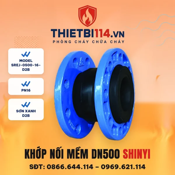 Khớp nối mềm cao su SREJ-0500-16-D2B ShinYi