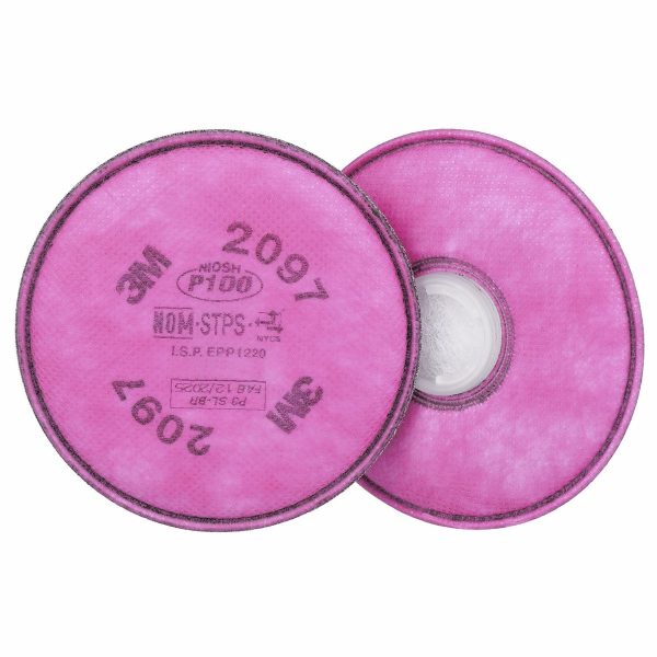 Cặp tấm lọc 3M 2097 cấp P100 có lớp than hoạt tính giảm mùi
