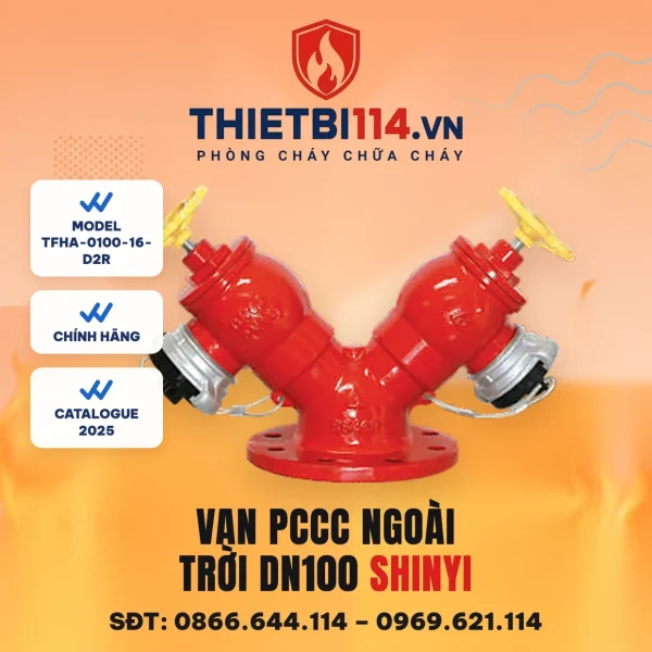 Van PCCC ngoài trời TFHA-0100-16-D2R ShinYi