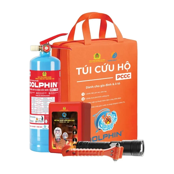 Túi cứu hộ PCCC Dolphin trên nền trắng – ảnh nhà sản xuất