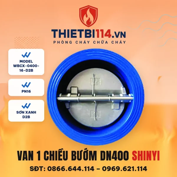Van một chiều bướm WBCX-0400-16-D2B ShinYi