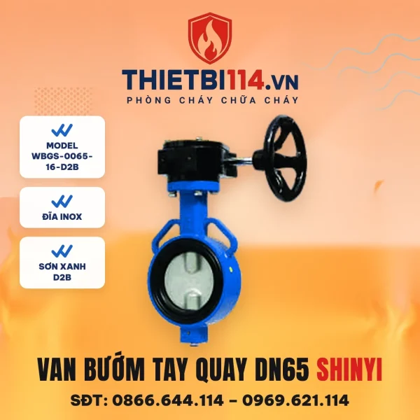 Van bướm tay quay WBGS-0065-16-D2B ShinYi