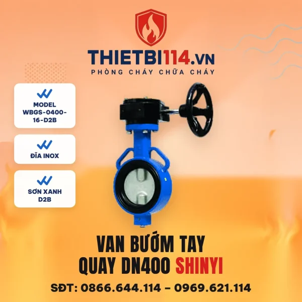 Van bướm tay quay WBGS-0400-16-D2B ShinYi