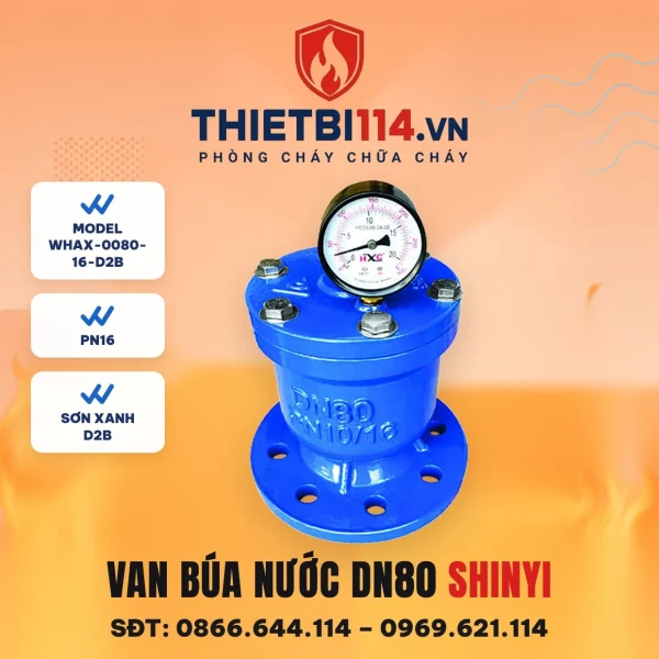 Van búa nước WHAX-0080-16-D2B ShinYi