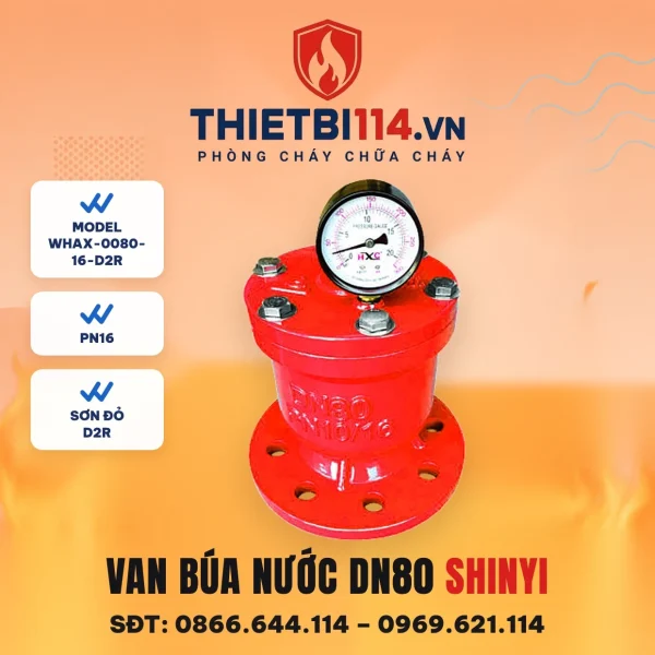Van búa nước WHAX-0080-16-D2R ShinYi