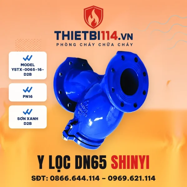 Van lọc chữ Y YSTX-0065-16-D2B ShinYi