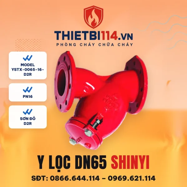 Van lọc chữ Y YSTX-0065-16-D2R ShinYi