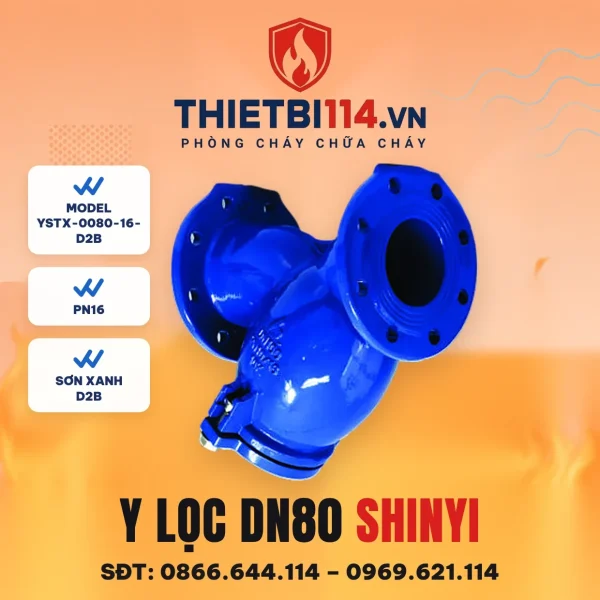 Van lọc chữ Y YSTX-0080-16-D2B ShinYi