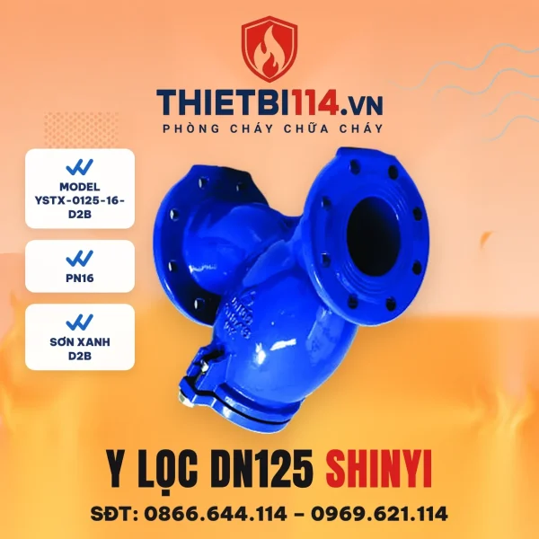 Van lọc chữ Y YSTX-0125-16-D2B ShinYi