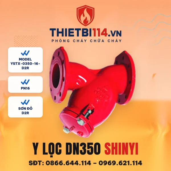 Van lọc chữ Y YSTX-0350-16-D2R ShinYi